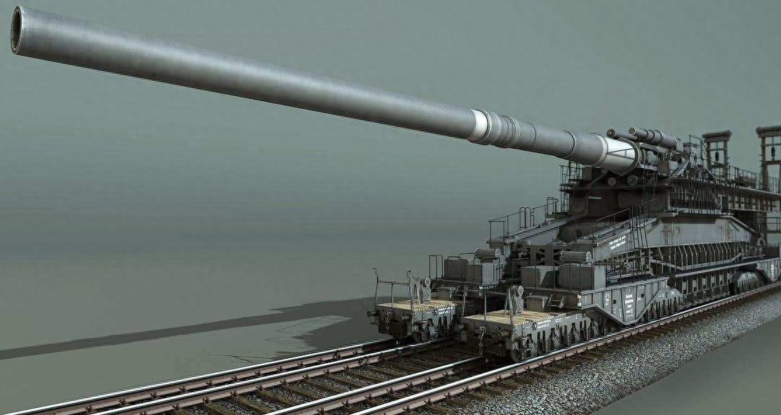 古斯塔夫巨炮，历史中的巨无霸炮，古斯塔夫巨炮，历史巨无霸炮的传奇