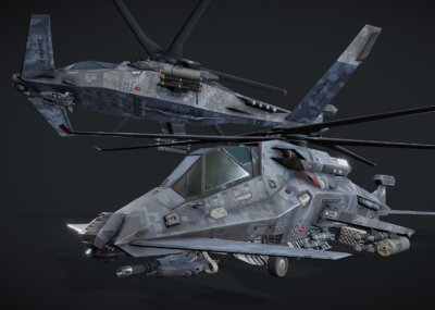 未来武装直升机科幻,探索空中霸主的新领域,未来武装直升机,空中霸主的新领域探索科幻之旅