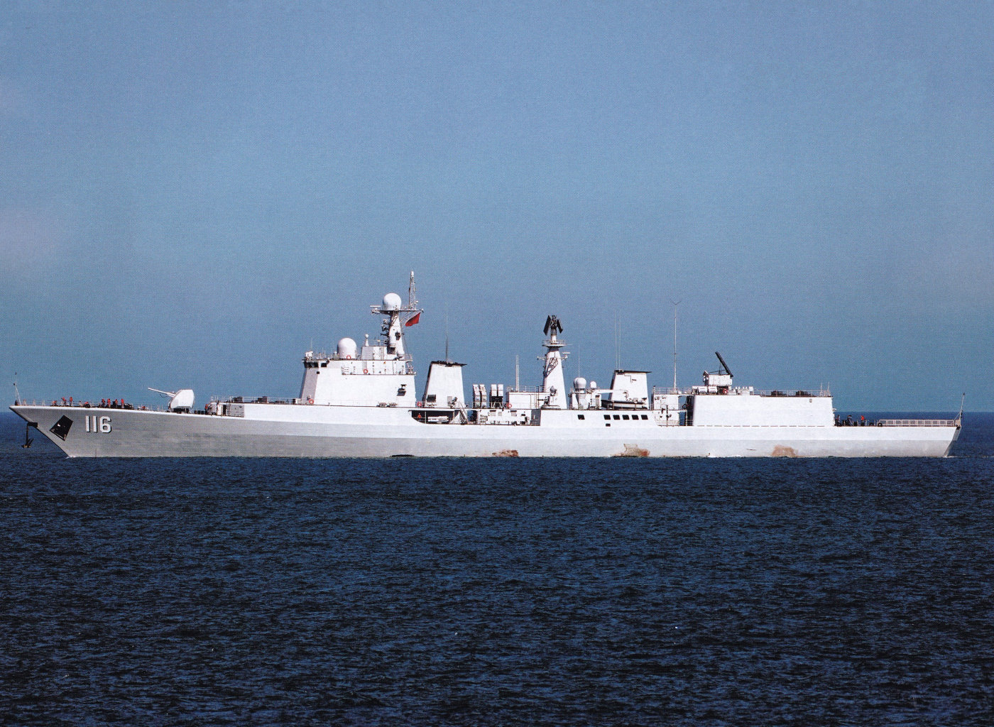 探索中国海军的骄傲,051C型导弹驱逐舰的图片解析,中国海军骄傲,051C型导弹驱逐舰图片解析