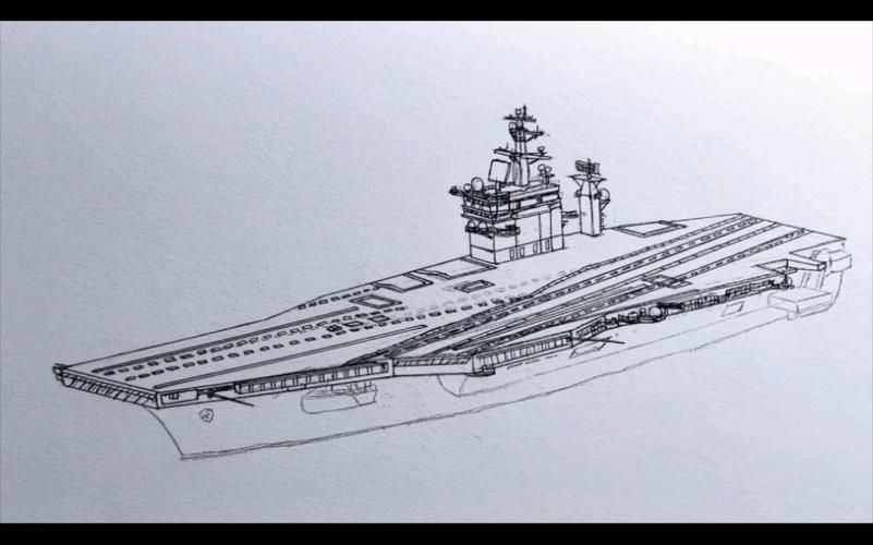 尼米兹级核动力航空母舰的绘画指南,尼米兹级核动力航空母舰绘画指南