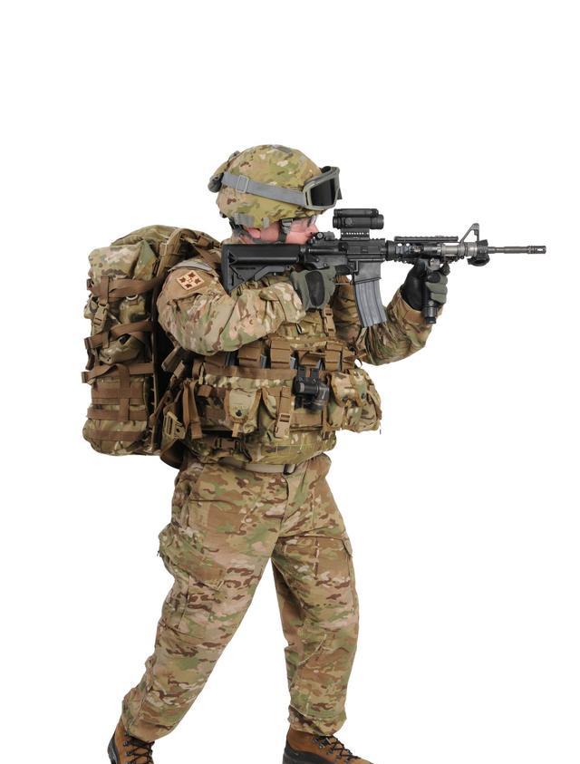 美国大兵的装备，现代化战争中的力量象征，美国大兵装备揭秘，现代化战争中的力量标志