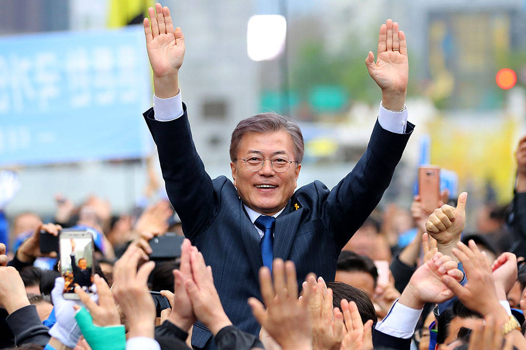 文在寅,一位值得尊敬的政治领袖,文在寅,值得尊敬的政治领袖