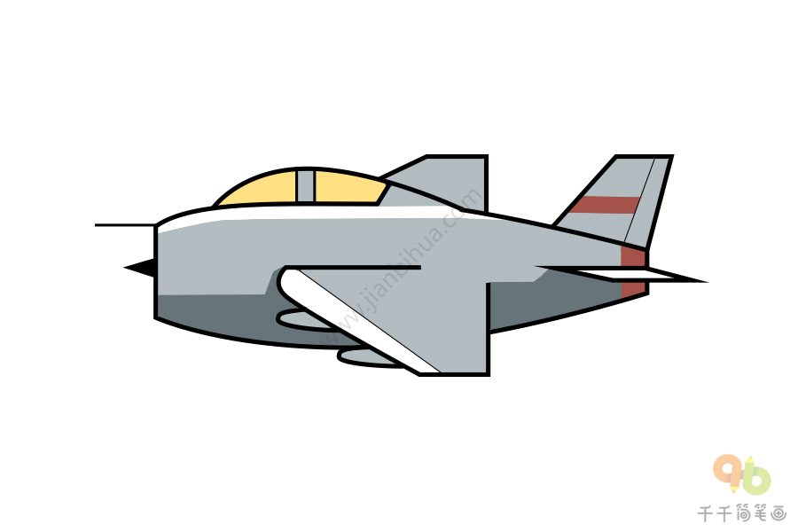 战斗机图片大全与儿童简笔画，激发孩子们的军事想象与创造力，战斗机图片与儿童简笔画，激发军事想象与创造力的完美融合